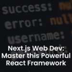 Next.js Web Dev: Master this Powerful React Framework - Alpha Academy Key - GLOBAL